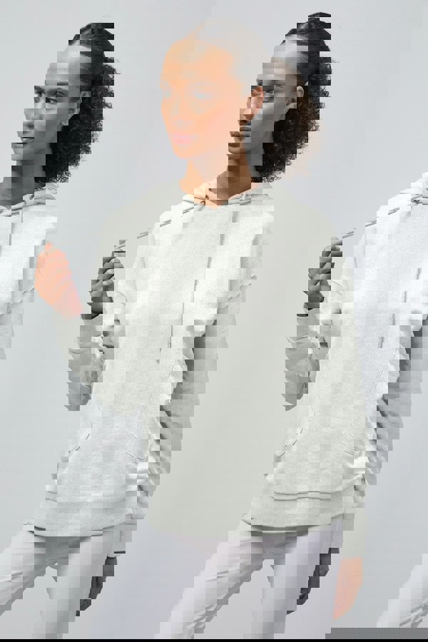 ENORSIA Slanty Patch Pocket Hoodie