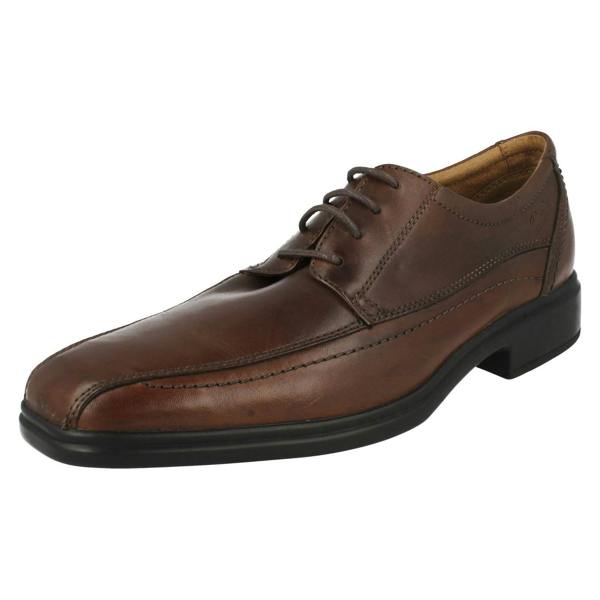 Clarks Mens Clarks Formal Lace Up Shoes Glevo Over