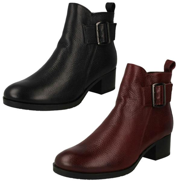 Clarks Ladies Clarks Ankle Boots Mila Charm