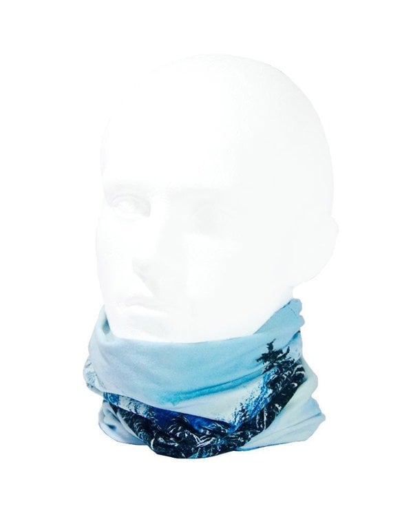 RUFFNEK® Alpine Pro Zero Neckwarmer – reversible design for skiing, snowboarding, and winter adventures. Lightweight and warm for outdoor activities.
