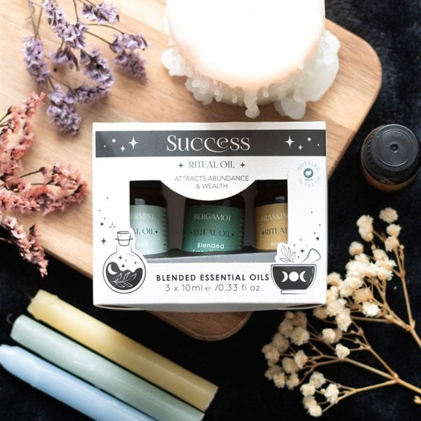 Serano Set of 3 Success Ritual Blended Essential Oils