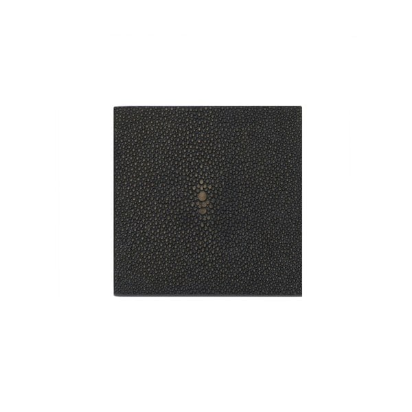 Coaster Faux Shagreen Chocolate - Posh Trading Company  - Interior furnishings london