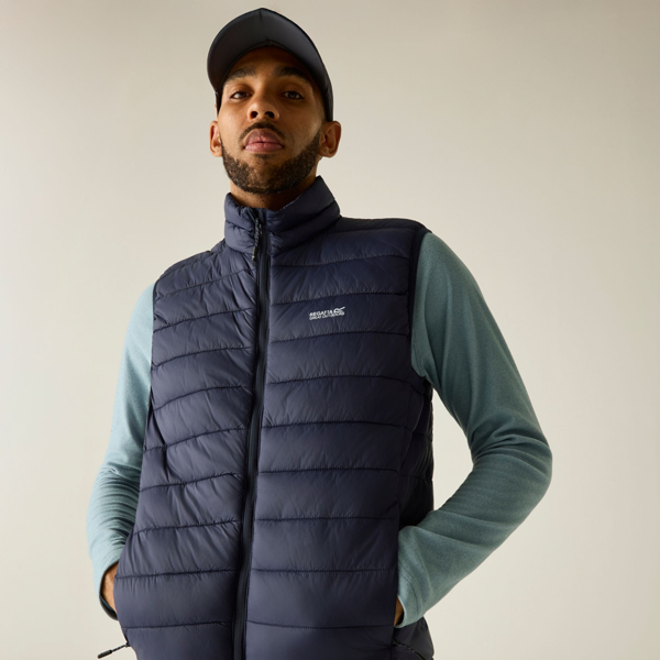 Regatta Mens Marizion Quilted Gilet - Moonlight Denim