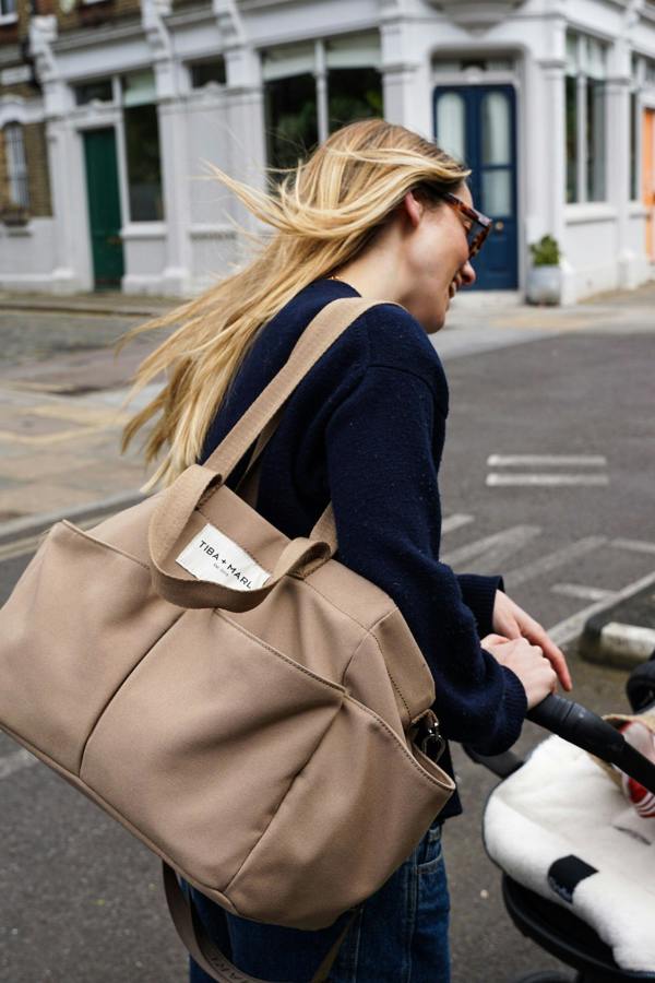 Tiba + Marl T+M Canvas Pocket Tote Desert
