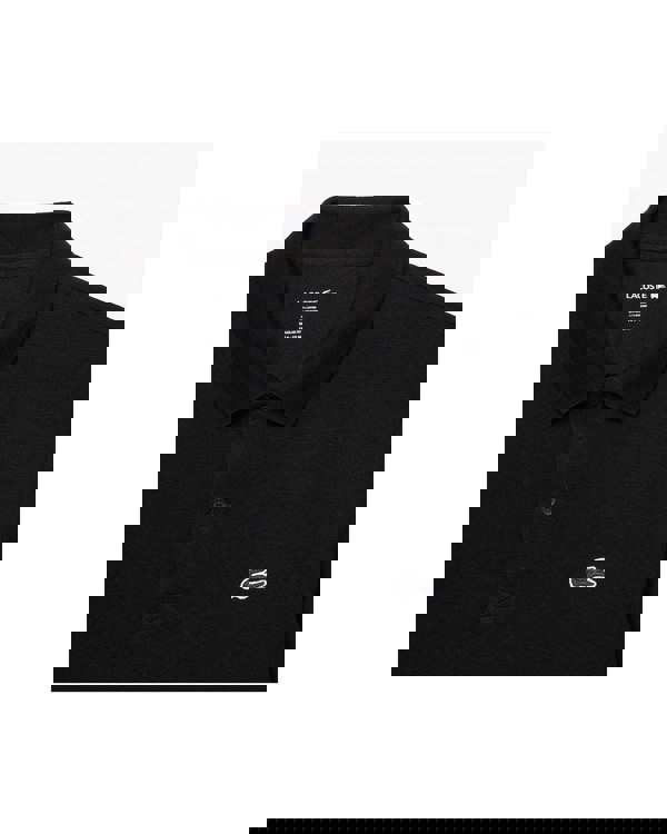 Lacoste Short Sleeved Mens Polo Shirt - Black 031 - CHO - Designer Mens Short Sleeve T-Shirts & Tops