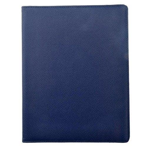 Clearance Sales!360 Degrees Rotating Stand (Dark blue) Leather Case for Apple iPad 2 /3 /4 Generation