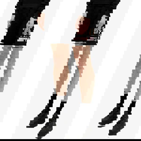 Amiri MA Watercolour Bar Shorts   in  Black