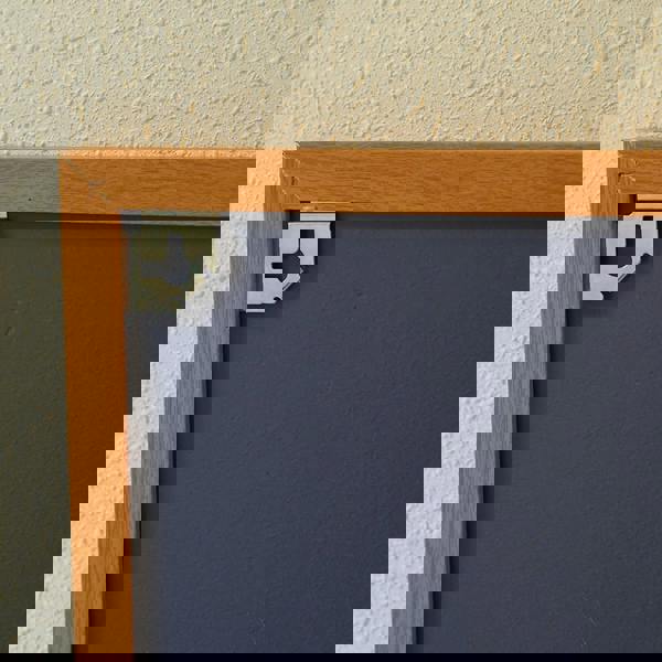 Gr8 Home Blackboard Magnetic Wooden Framed Office Notice Menu Chalk Board Sign 30 x 45cm