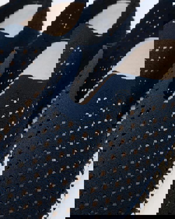 Ilse Jacobsen Tulip Slip-In Womens Shoes in Dark Indigo 660 - Close up