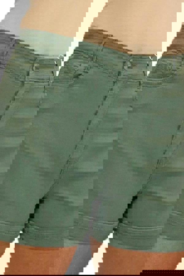 Paulo Due Women's Casual Turn Up Slim Fit Shorts