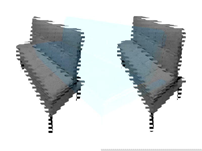 DS Living The Fermo 2 Seater Sofa Bed in Grey, Silver or Navy