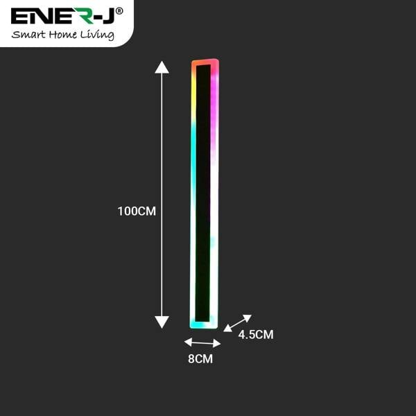 Ener-J 100cm Outdoor LED Wall Light – 24W RGB Colour Changing – IP65