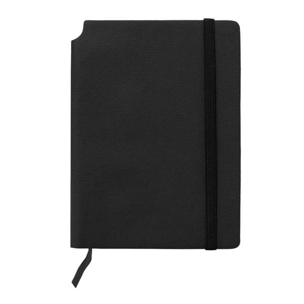 MidOcean Softnote A5 Notebook - Black - 