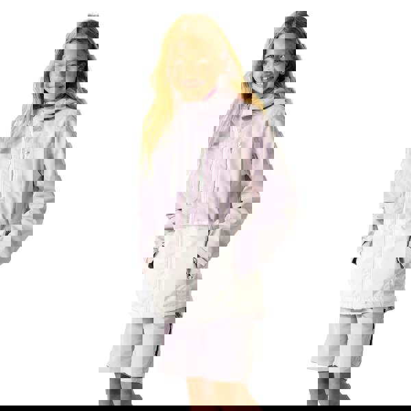 Regatta Childrens/Kids Highton Monochrome Waterproof Jacket - Powder Lilac/Pink Haze - 