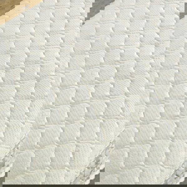 Starlight Beds Hybrid Coil Spring and Memory Foam Mattress - 19cm Deep, Soft-Medium Feel