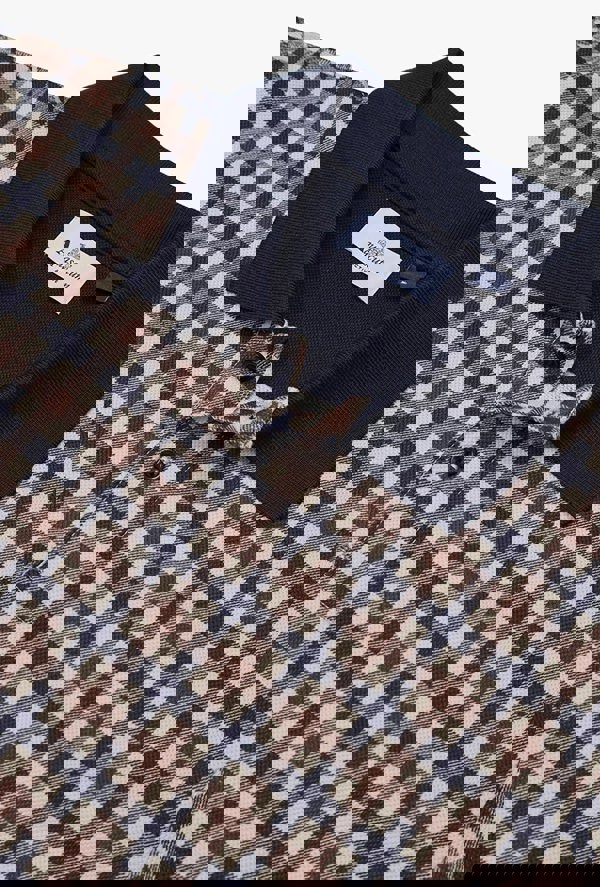 Aquascutum Active Club Check Piquet Polo Shirt