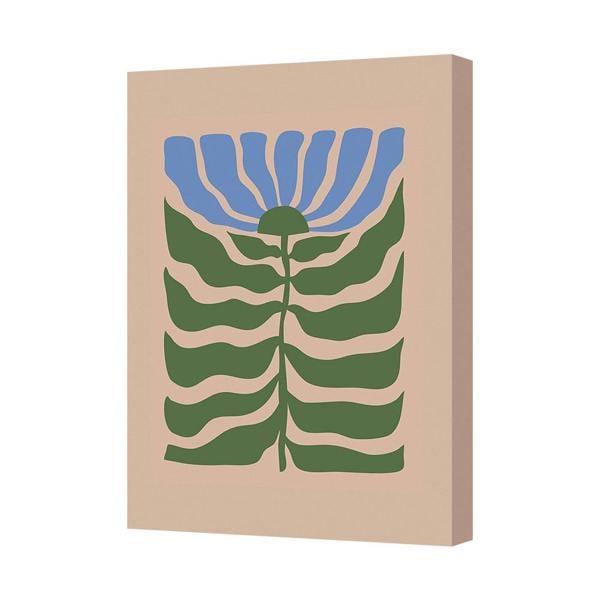 Benjamin Tate Design Canvas Art Print Botanical Fern Abstract Wall Decor
