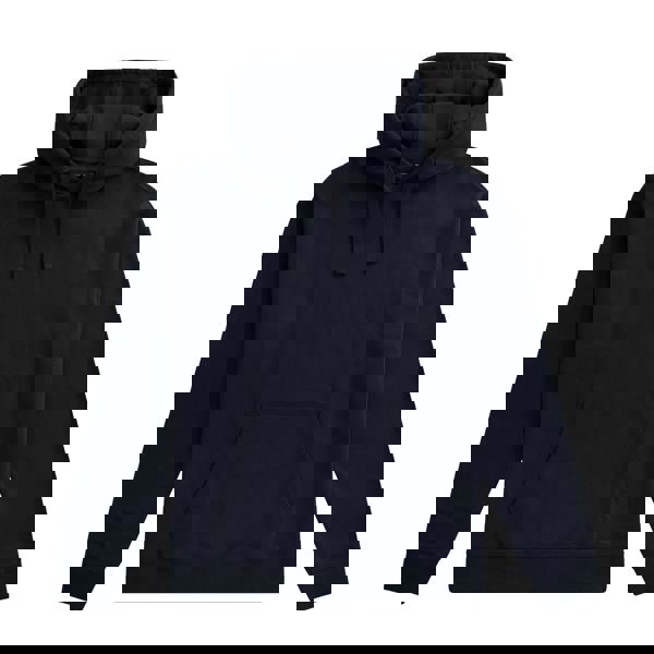 Animal Mens Icon Organic Drop Shoulder Hoodie - Navy