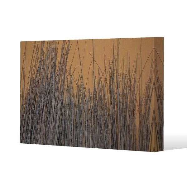 Benjamin Tate Design broom stick on the wall Slim Style Canvas Print  40x60cm , 15mm Slim Real wood.