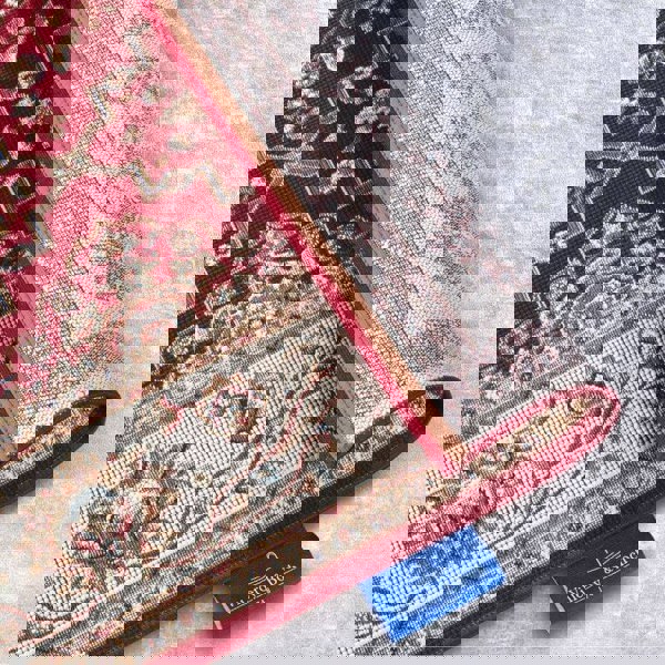 The Rugs Vintage Bordered Indoor-Outdoor Rug