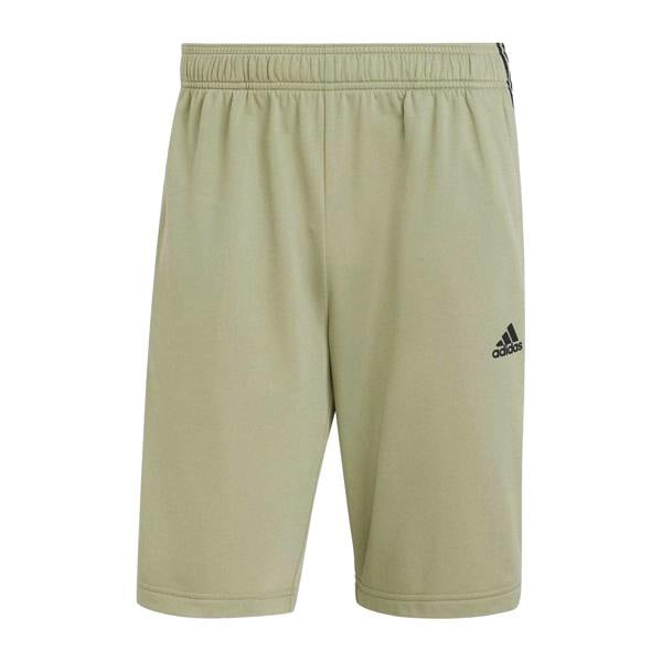Adidas Mens Future Icons 3 Stripes Shorts - Green - 