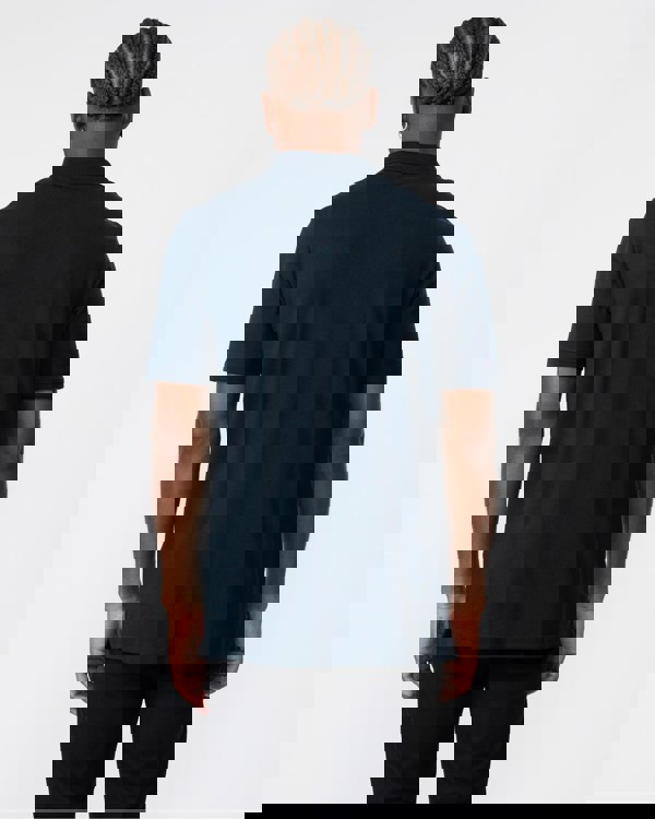 Lyle & Scott Tonal Eagle Mens Polo Shirt - Z271 Dark Navy