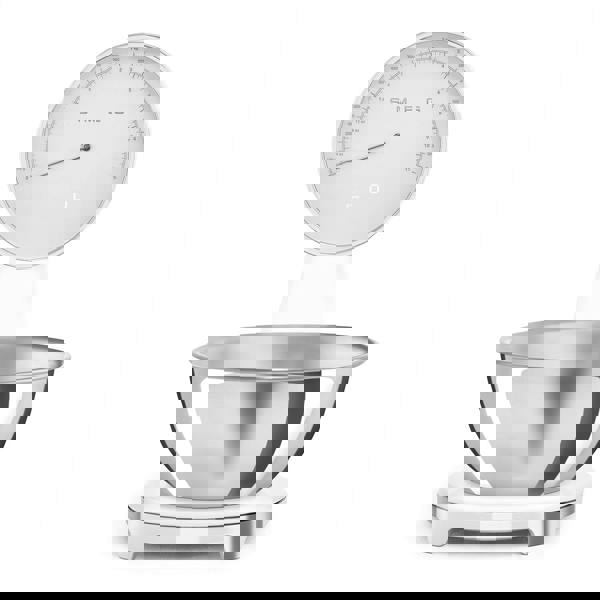 Smeg KSF01 Retro 50's Style Analogue and Digital Kitchen Scale