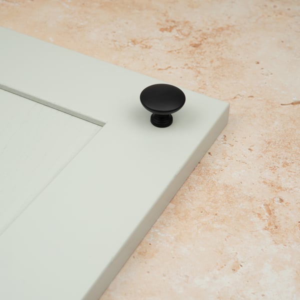 Handle & Home 32mm Matt Black Round Knob