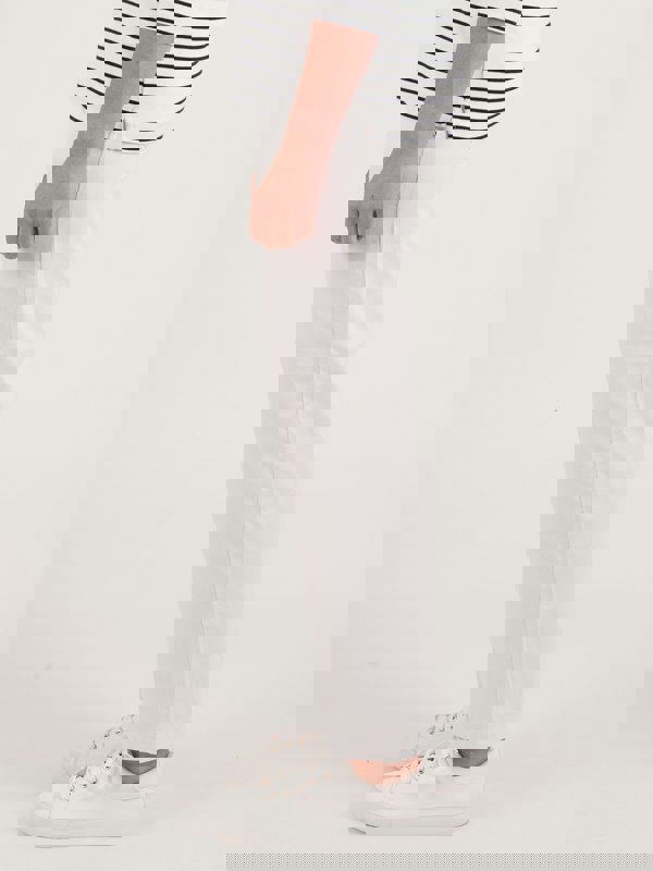 PennyPlain 5 Pocket Wide Leg Denim - White