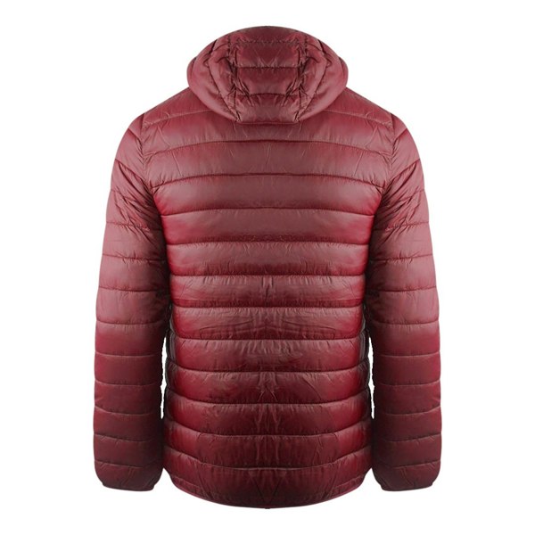 Aquascutum London Logo Active Hoodie Jacket - Bordeaux Red