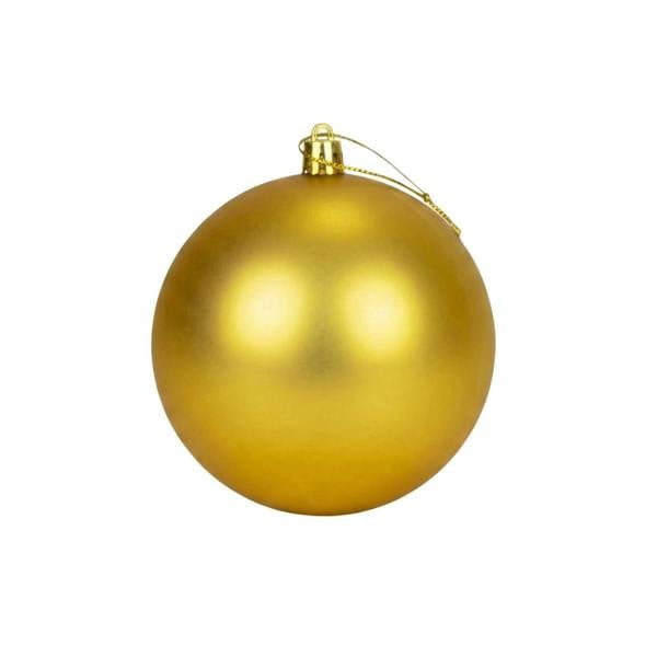 20cm to 25cm Glossy Dark Gold Christmas Bauble for Elegant Seasonal Home Décor image 1