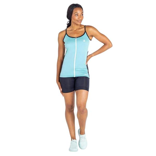 Dare 2B Womens/Ladies Regale II Sleeveless Vest Top - Meadowbrook Green/Black - 