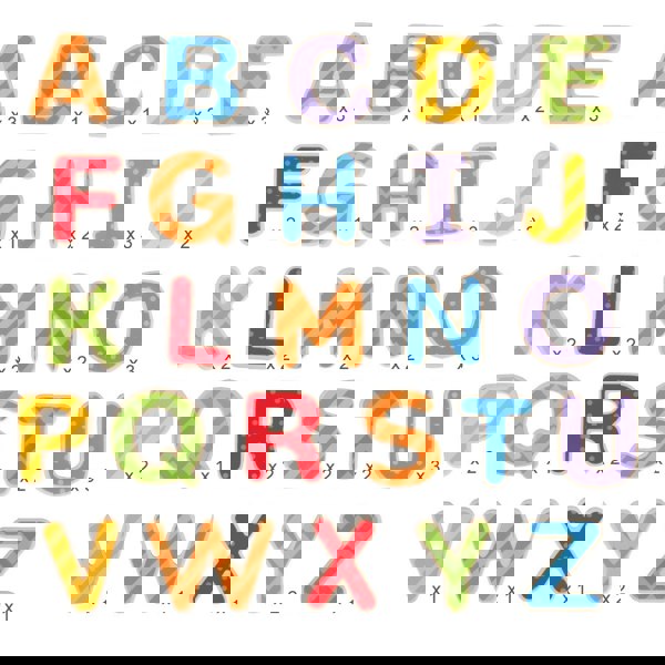 Bigjigs Toys Magnetic Letters - Uppercase