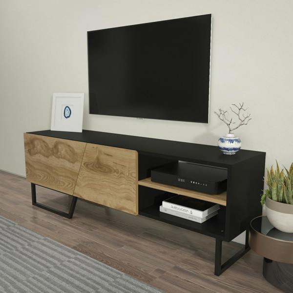 Decorotika Denasse Modern Tv Stand TV Cabinet for TV's up to 60"