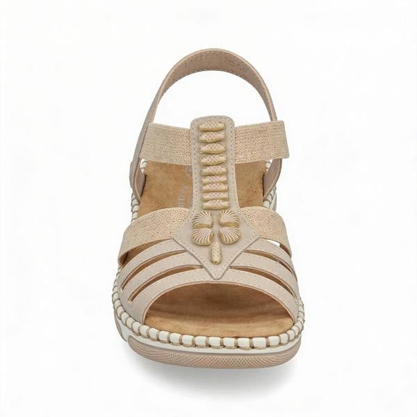 Rieker 66201 Slingback Sandals   in  Light Brown