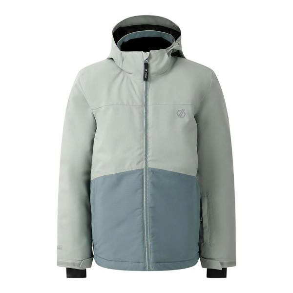 Dare 2B Childrens/Kids Send It! Ski Jacket - Glacier Green/Element Grey