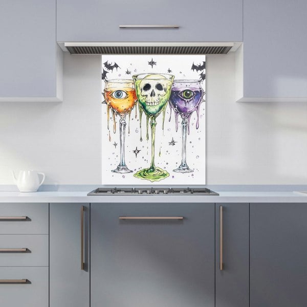 Warren Reed - Designer Halloween Toast to the Dead Kitchen Splashback