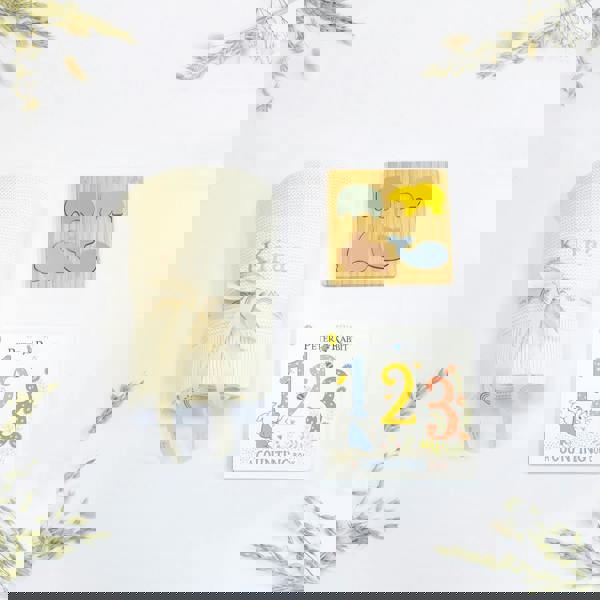 The Baby Gifting Company Welcome Baby Play and Read Gift Set