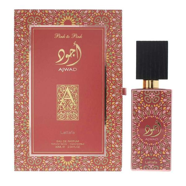 Lattafa Ajwad Pink To Pink Unisex Eau de Parfum 60ml Fragrance
