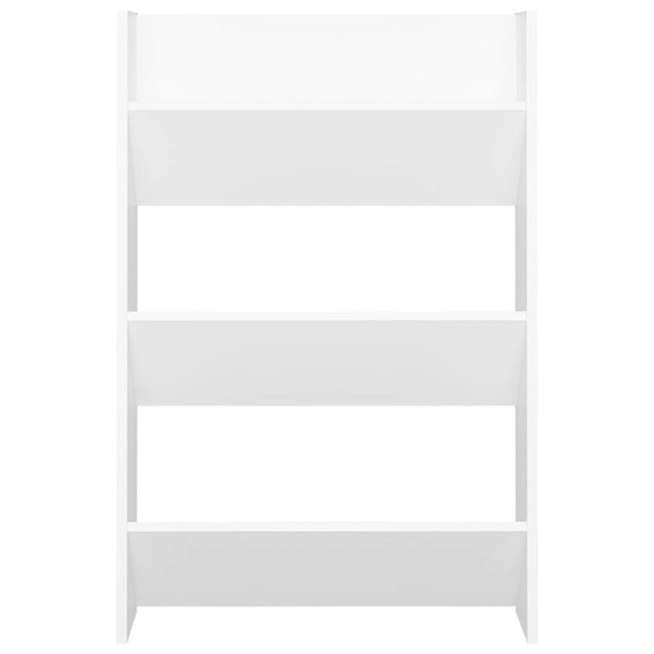 Berkfield Wall Shoe Cabinets 2 pcs  White 60x18x90 cm Engineered Wood