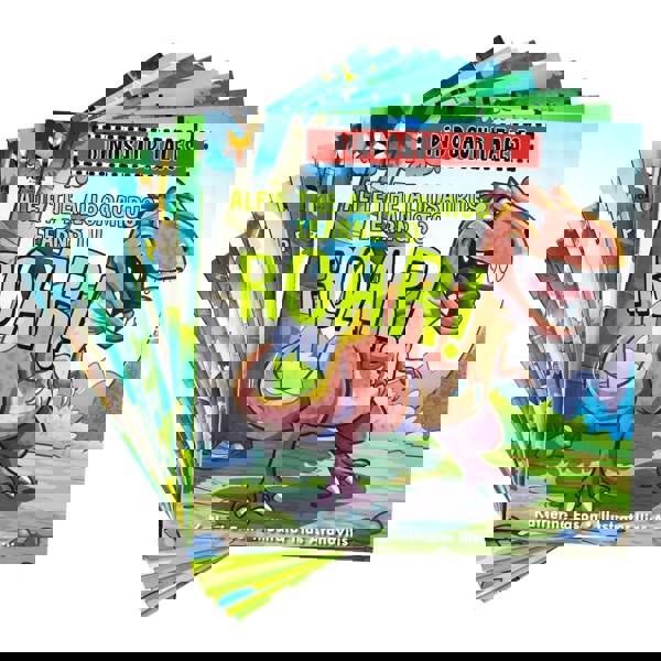 Dinosaur Tales 10 Picture Book Set – Fun, Educational, Colorful Kids’ Stories: Alfie, Olivia, Timmy & More (Age 3-5)