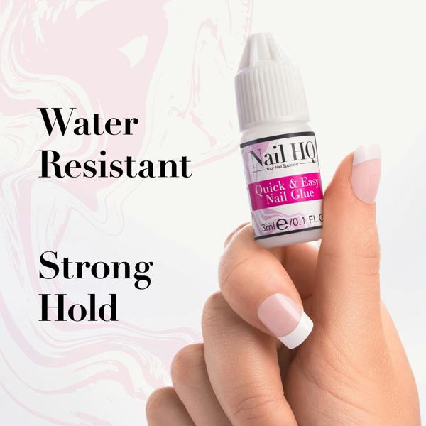 Nail HQ Quick & Easy Nail Glue – 3ml