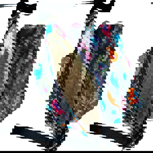 Stylex Accessories Elephant Print Waterproof Satchel Crossbody Bag