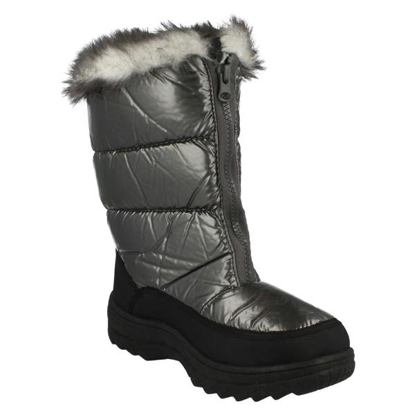 Reflex Ladies Reflex Fur Topped Snow Boots F4334