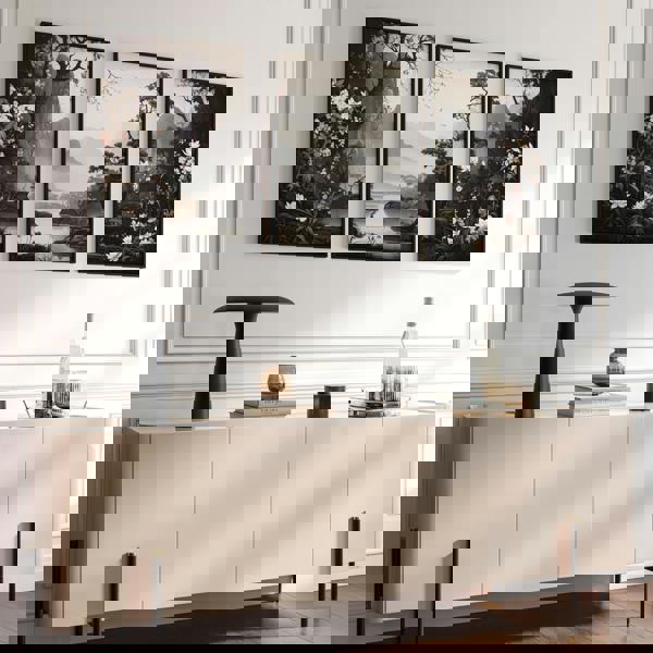 Pictures For Living Room Wall | Set of 3 Chinoiserie Wall art Prints