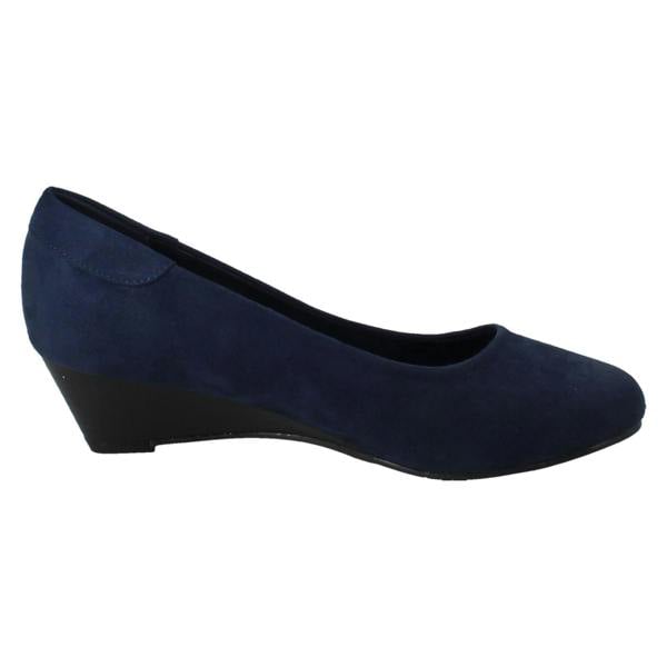 Spot On Ladies Spot On Wedge Heel Shoes F90157