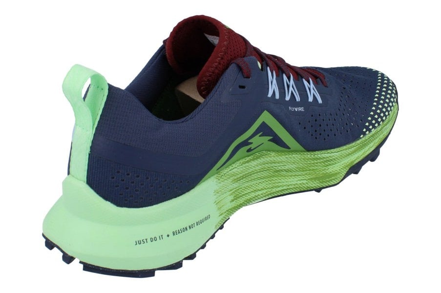 Nike React Pegasus Trail 4 Mens Dj6158  403 - Thunder Blue Light Armory Blue 403 - Photo 2