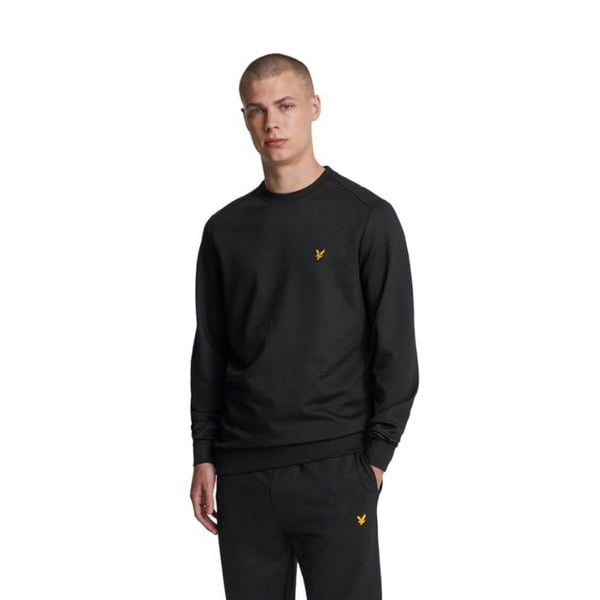 Lyle & Scott Mens Fly Fleece Tracksuit Bottoms - Jet Black