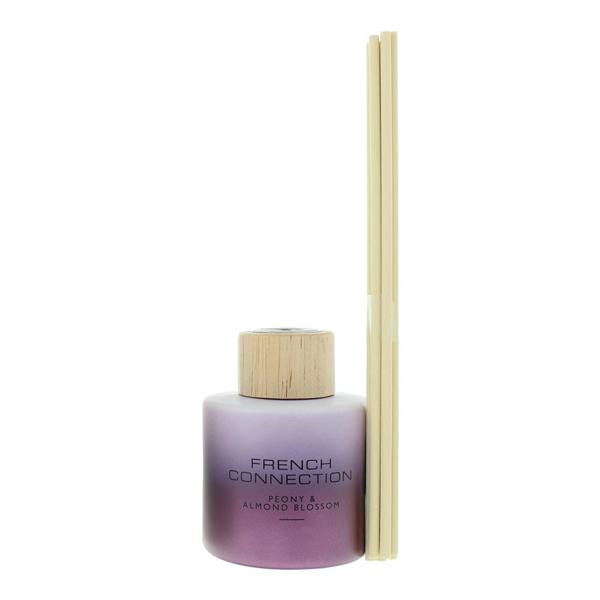 French Connection Metallic Collection Peony & Almond Blossom Reed Diffuser 100ml