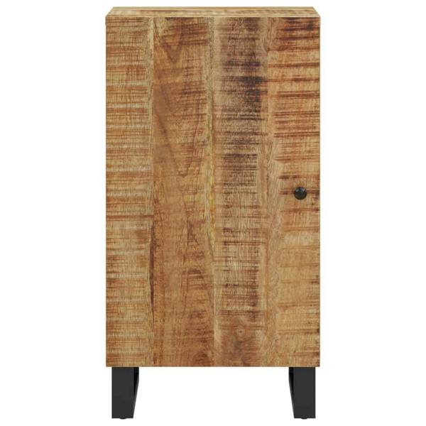 Berkfield Sideboard with Door 40x31x75 cm Solid Wood Mango